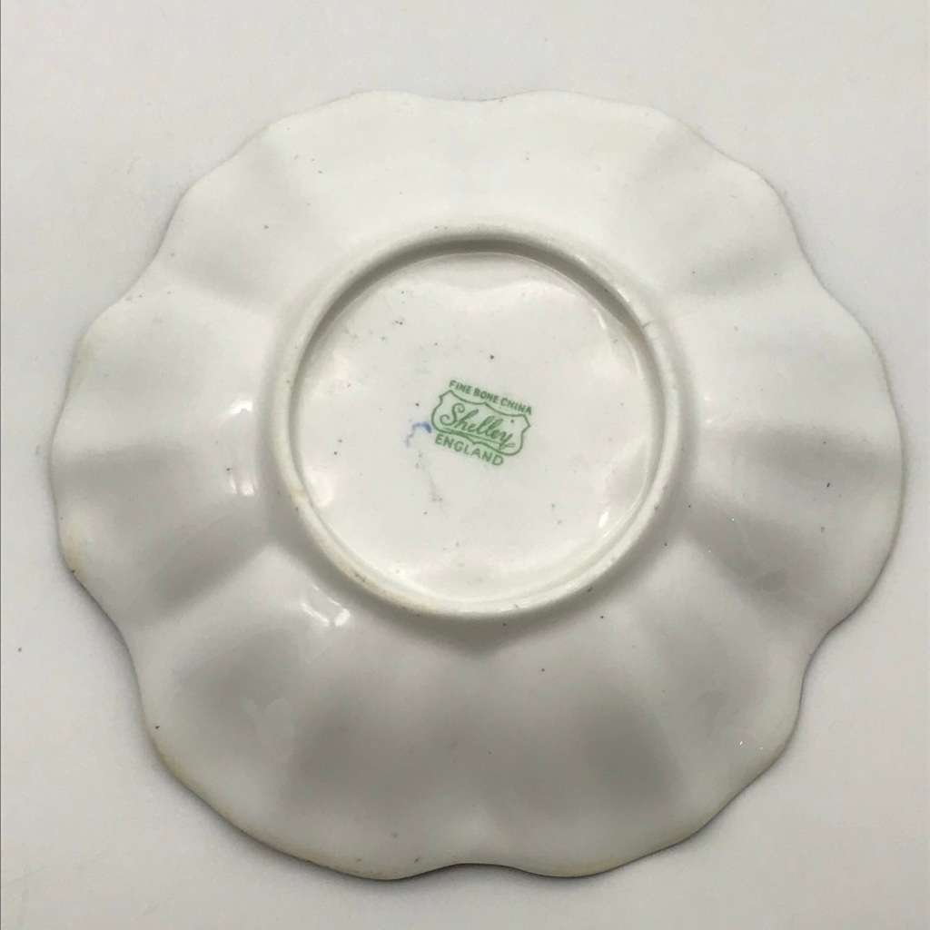 Pretty Early `Shelley` Chintz Pin Dish