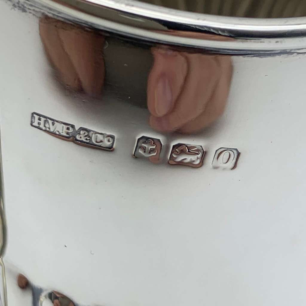 Solid Silver Antique Milk Jug & Sugar Bowl (1912)