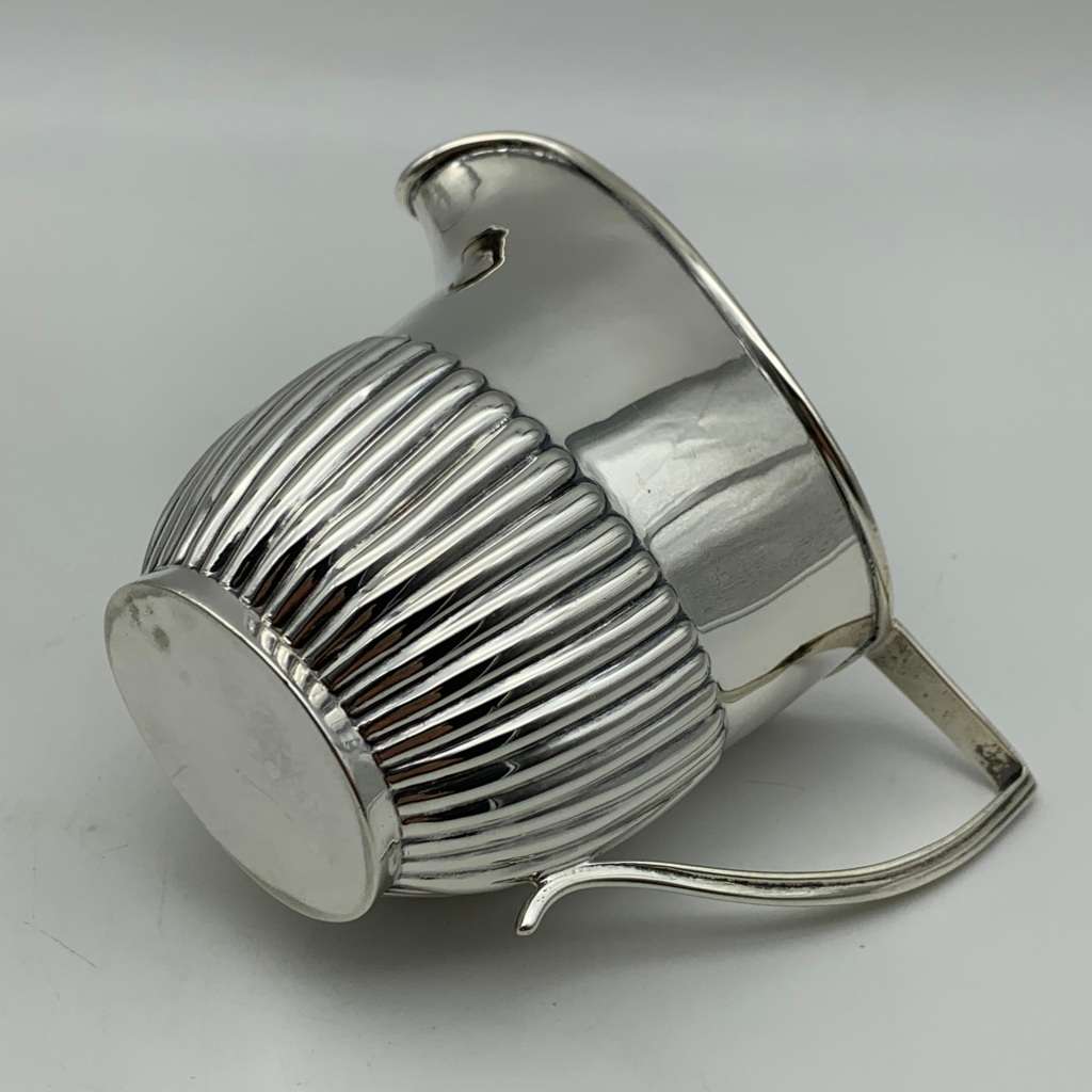 Solid Silver Antique Milk Jug & Sugar Bowl (1912)