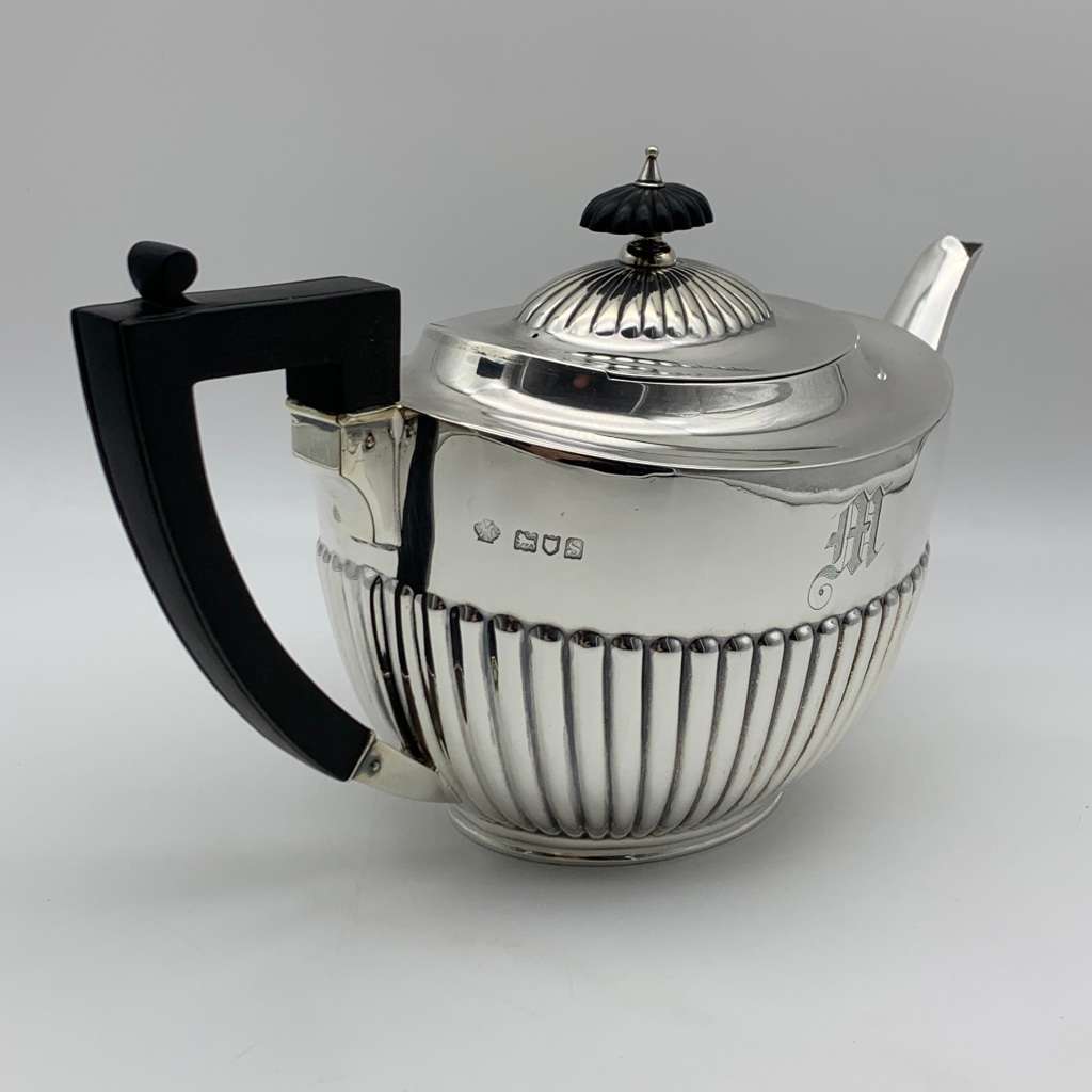 Antique Sterling Silver Teapot (1913)