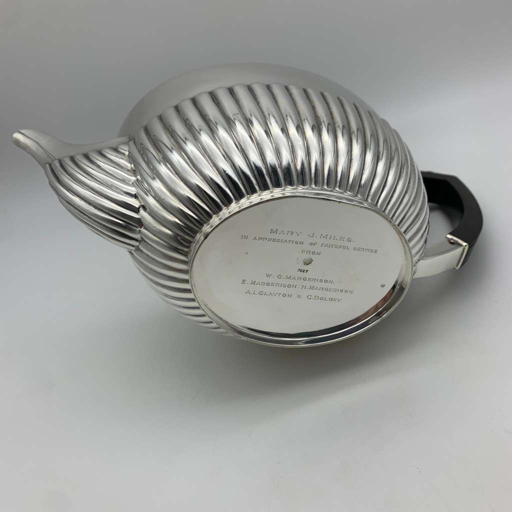Antique Sterling Silver Teapot (1913)