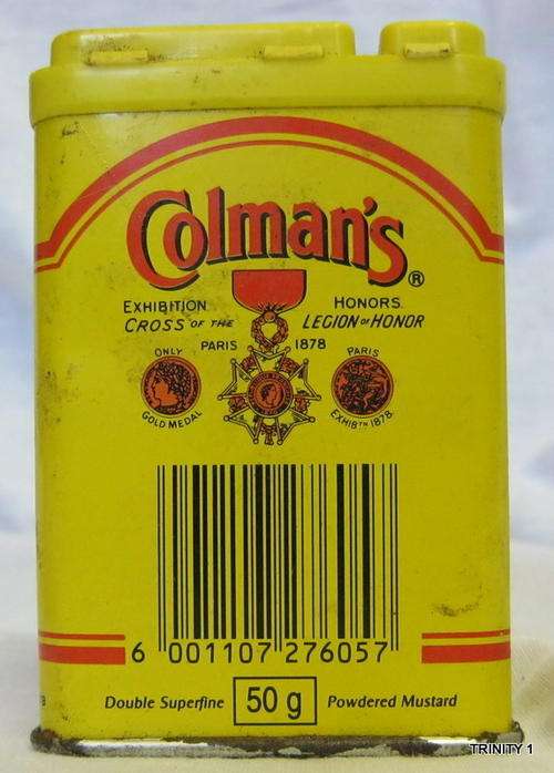 OLD COLEMAN'S HOT ENGLISH MUSTARD POWDER 50G TIN