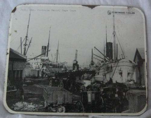 JETTY ONE,VICTORIA BASIN,CAPE TOWN-FERRYMAN'S TAVERN PLACEMAT