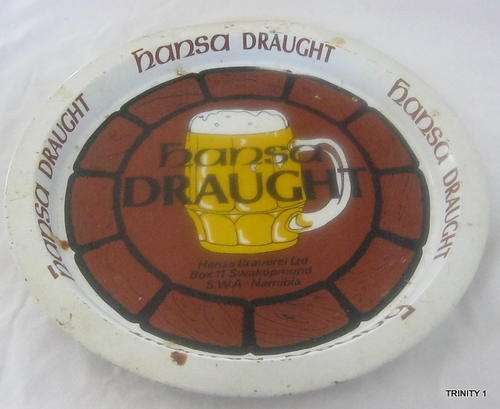 ROUND HANSA DRAUGHT TRAY(+-36CM IN DIAMETER AND +-3CM DEEP)