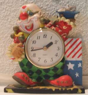 CLOWN CHARACTER CLOCK