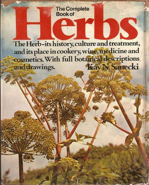 THE  COMPLETE BOOK OF HERBS by SANECKI(HARD COVER)