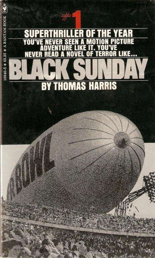 BLACK SUNDAY by THOMAS HARRIS(SOFT COVER)