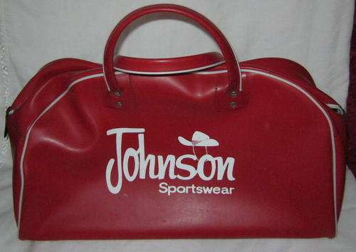 JOHNSON SPORTSWEAR LEATHER BAG