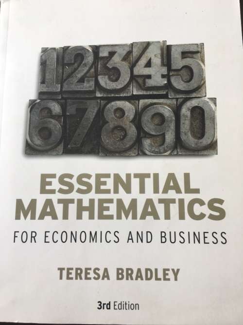 UNISA Essential Mathematics, 3rd Eddition by Teresa Bradley