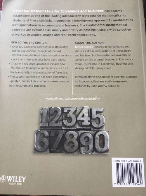 UNISA Essential Mathematics, 3rd Eddition by Teresa Bradley