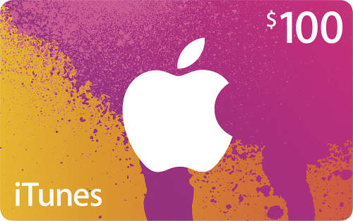 iTunes $100 Gift Card- Fast E-Mail Delivery
