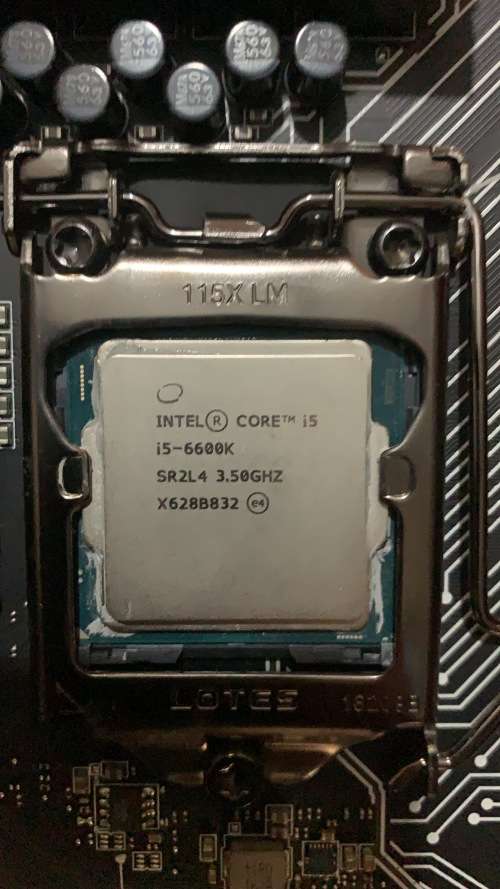 MSI Z170A TOMAHAWK AC, Intel Core i5 6600k, Ballistix 16GBKit (2x8GB) DDR4 2400MHz