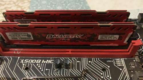 MSI Z170A TOMAHAWK AC, Intel Core i5 6600k, Ballistix 16GBKit (2x8GB) DDR4 2400MHz