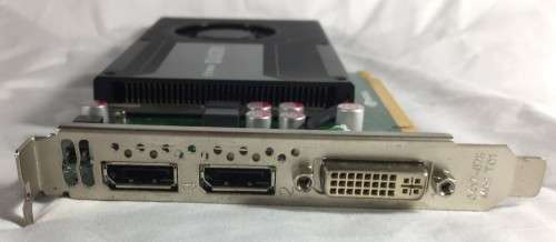 GPU - NVIDIA QUADRO K2000 2GB - RX 550 -60% EQUIVALENT