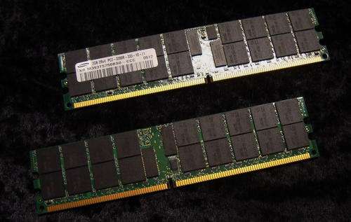 2 x 2GB 400MHZ PC2-3200 DDR2400 Ram Chips