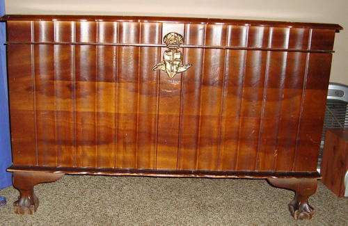 Antique Ball and Claw Kist (Trousseau Chest)