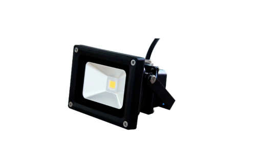 10W 12V LED Flood Light - Black (Battery Powered Only)