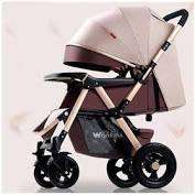 Baby Pram / Stroller Belecoo Brand 2019 Model Khaki Color