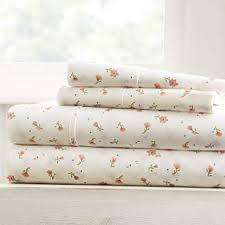 4 PIECES SHEET SET FOR QUEEN SIZED BED. COTTON