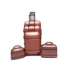 Set of 5 Beautiful Suitcases Travel Trolley Luggage