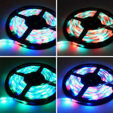Waterproof 5050 SMD LED RGB Strip Light 5M/ Roll Full Color Changing Lights without remote