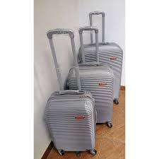 luggage set 3 piece Silver ONLY