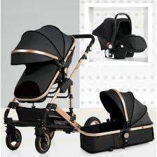 3 in 1 belecoo stroller black color