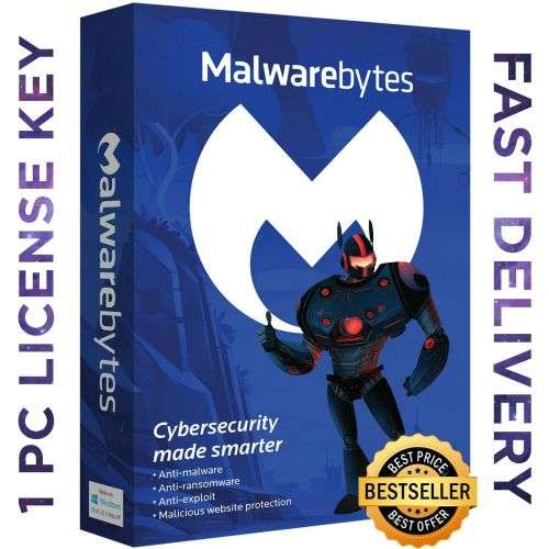 Malwarebytes Anti-Malware LIFETIME License Key | Windows | Fast Delivery