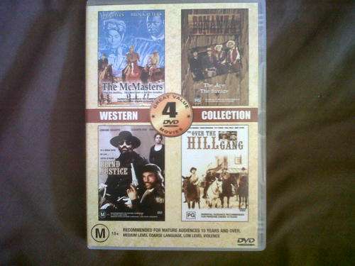 4 DVD collection - The McMasters, The Ape The Savage, Blind Justice, The over the hill gang