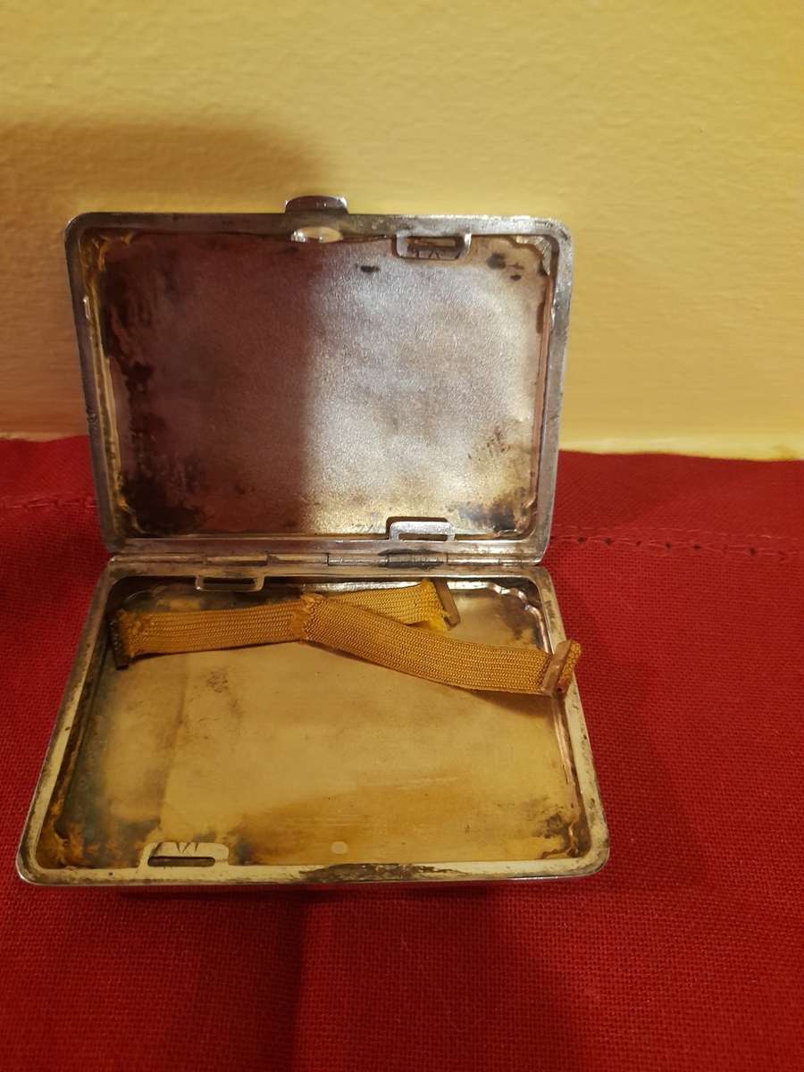 SILVER CIGARETTE CASE