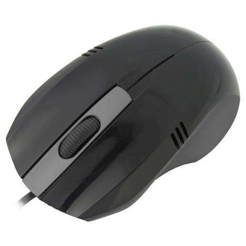Aggressive design suited for gamers! ---> ESSENCE 3055 OPTICAL MOUSE, USB, BLACK/GREY <---