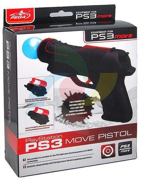 **FREE COMBINED SHIPPING!!** PLAYSTATION PS3 MOVE HAND PISTOL GUN (BRAND NEW)