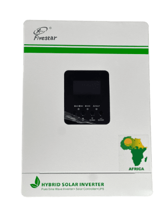 FIVESTAR, 3KVA, 3KW, PWM 24v Solar Hybrid Inverter (Demo)