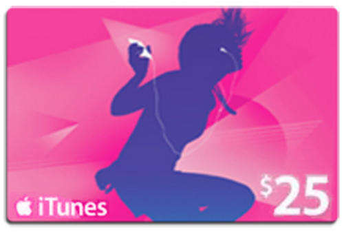 iTunes Store Voucher 25 Dollars [US] (Digital Code Delivery Via Email)
