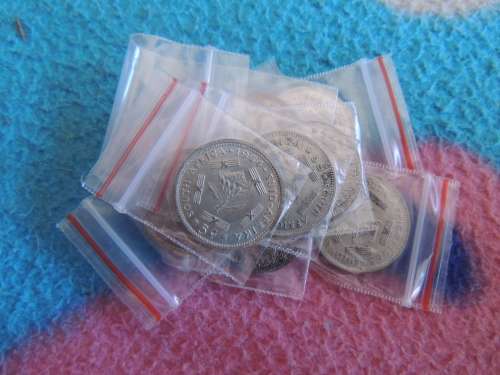 8 COINS 1ST DESIMAL 5C