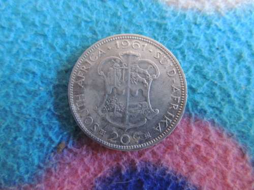 1961  -  20C COIN SOUTH AFRICA