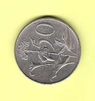 50c - SA coin 1987