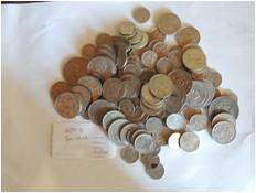 600g South African Nickle coins (137 coins)