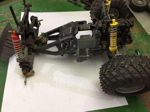 4 Tamiya cars and spares