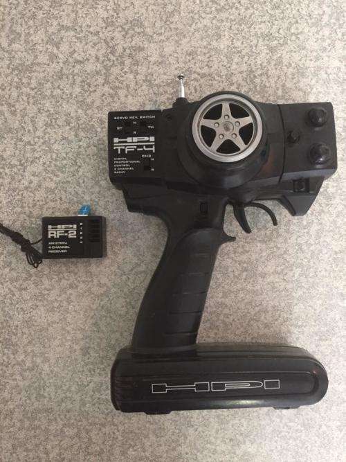 HPI TF-4 3channel Radio with receiver RELISTED