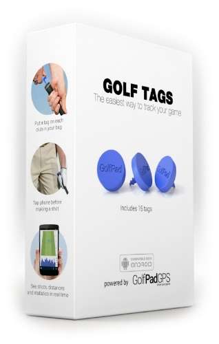 GOLF TAGS: Real-Time Golf Tracking & Game Analysis System. Powered by GolfPadGPS