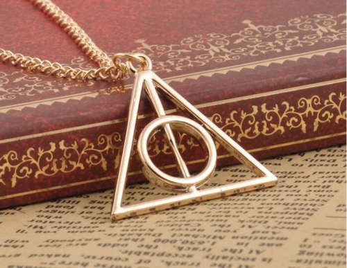 (LOCAL STOCK!!0 Harry Potter Deathley Hollows Necklace