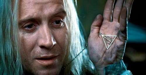 (LOCAL STOCK!!0 Harry Potter Deathley Hollows Necklace