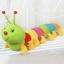 (LOCAL STOCK!!) Baby Cot Plush Worm Toy