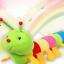 (LOCAL STOCK!!) Baby Cot Plush Worm Toy