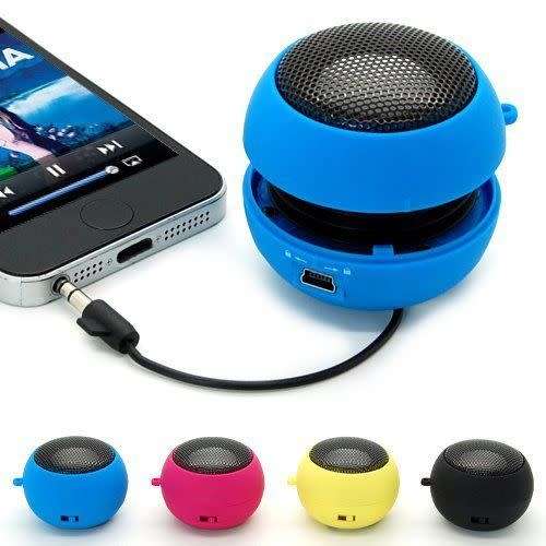 Mini Portable Hamburger Speaker Amplifier For iPod iPad Laptop iPhone Tablet PC