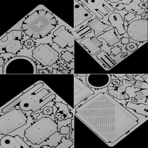 Star Wars R2-D2 3D Metal Puzzle model Laser cut Kit