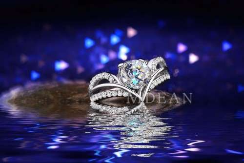 Solid Sterling Silver Ring With 1ct Simulated Diamond Size 7 US