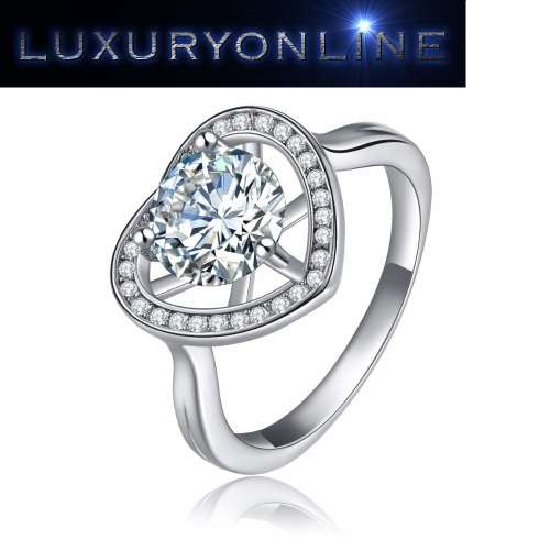 ENTICING!! 2ct Simulated Diamond Teardrop Shape Ring Size 6 US