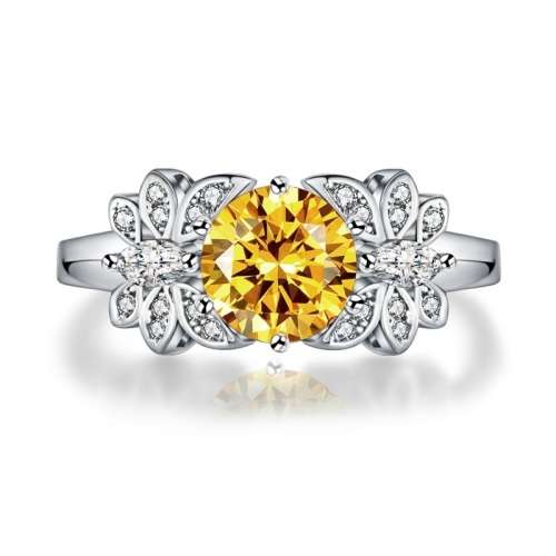 BEAUTIFUL! Ring 21 x 0,75 Carat Simulated Diamond Size  9 US